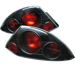 ( Spyder ) - Euro Style Tail Lights - Black