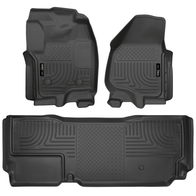 Front & 2nd Seat Floor Liners (Footwell Coverage)