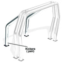 Go Rhino - 9560C - Go Rhino! Bed Bars - Pair of Kickers (Between Wheel Wells)
