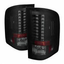 ( Spyder ) - LED Tail Lights - Black Smoke