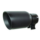 Go Rhino - GRT21248FB - Texture black powder coated Stainless Steel Exhaust Tip