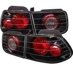 ( Spyder ) - Euro Style Tail Lights - Black