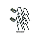 SUPERLIFT BLK KIT FD F250/350 W/TOP MTD OVRLDS 11-15 2in