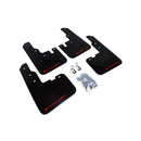 Rally Armor MF41-UR-BLK/RD - 2013-2016 Toyota RAV4 - Black Mud Flap/Red Logo