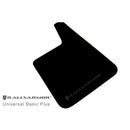Rally Armor MF20-BAS-BLK - Universal - Black Mud Flap/Black Logo