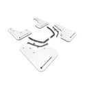 Rally Armor MF61-UR-WH/BLK - 2019+ Mazda 3 Hatchback - White/Black Logo