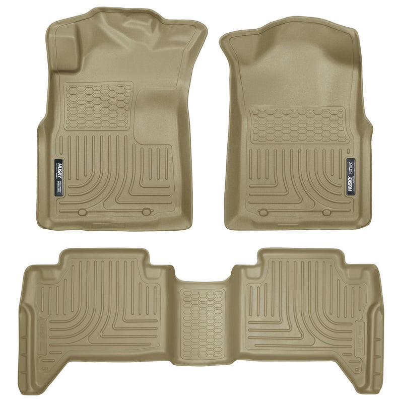 Front & 2nd Seat Floor Liners (Footwell Coverage)