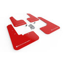 Rally Armor MF66-UR-RD/WH - 2020+ Subaru Outback - Red Mud Flap/White Logo