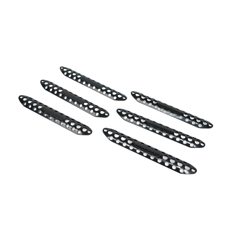 Go Rhino - D30002B - Dominator D3 inOriginal Stylein Step Pads (6 medium) - Black