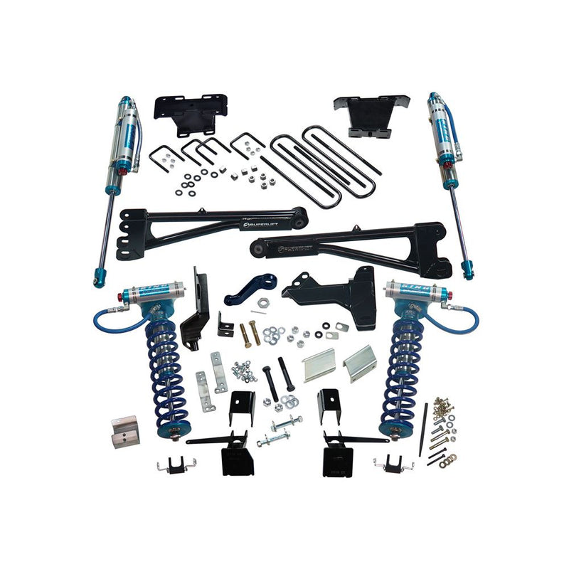 SUPERLIFT KING EDT RAD ARM LIFT KIT FD F250/350 4WD DSL W/KING SHOCKS 17-21 6in