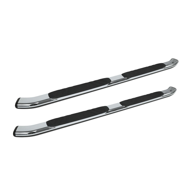 Go Rhino - 685409980CC - 5in OE Xtreme Composite SideSteps Kit - 80in Long Chrome + Mounting Brackets