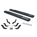 Go Rhino - 686404552T - 6in OE Xtreme Textured Black SideSteps Kit - 52in Long bars + Brackets