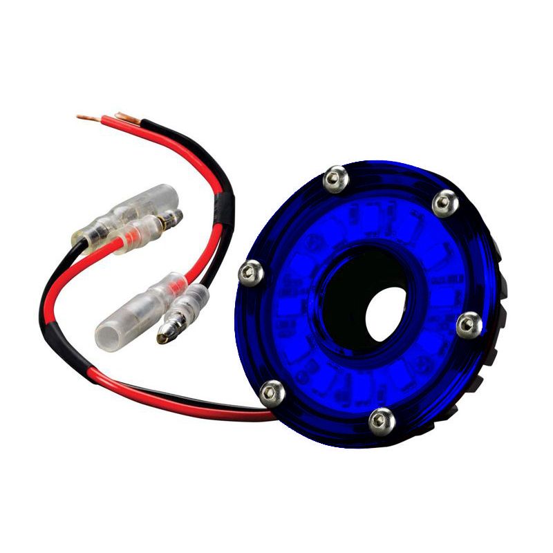 Cyclone LED - Single Light - Blue Lens - 5W Flood Beam