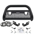 Go Rhino - 5528211T - RHINO! Charger 2 Light Ready RC2 LR Bull Bar Mounting Brackets & Lights