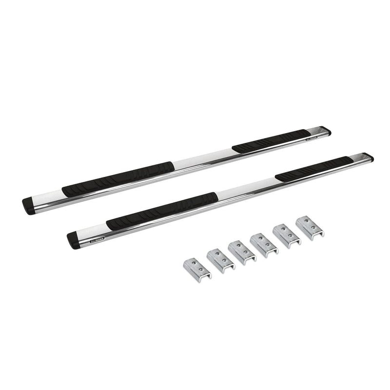 Go Rhino - 685490367PS - 5in OE Xtreme Low Profile SideSteps Kit - 67in Long Stainless Steel + Brackets