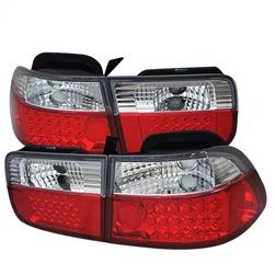 ( Spyder ) - LED Tail Lights - Red Clear