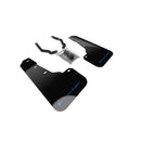 Rally Armor MF46-LTUR-RD/WH - 2018-2019 Subaru Crosstrek Limited Premium Sport - Red Mud Flap/White Logo