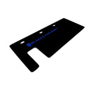 Rally Armor MF35-UR-BLK/BL - 2015-2016 Polaris Slingshot SL SL LE - Black Mud Flap/Blue Logo