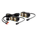 KC FLEX Dual LED - 2-Light System - 20W Spread Beam