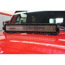 Go Rhino - 732200T - Jeep Wrangler JL & JLU Center Hood Mount 20in Double Row LED Bar