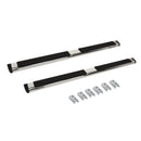 6" OE Xtreme Stainless SideSteps Kit - 80" Long + Brackets