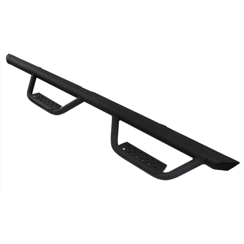 Go Rhino - D24506T - Dominator D2 Side Steps w/ Welded Drop Down Hoop Steps Texture Black Powdercoat Finish