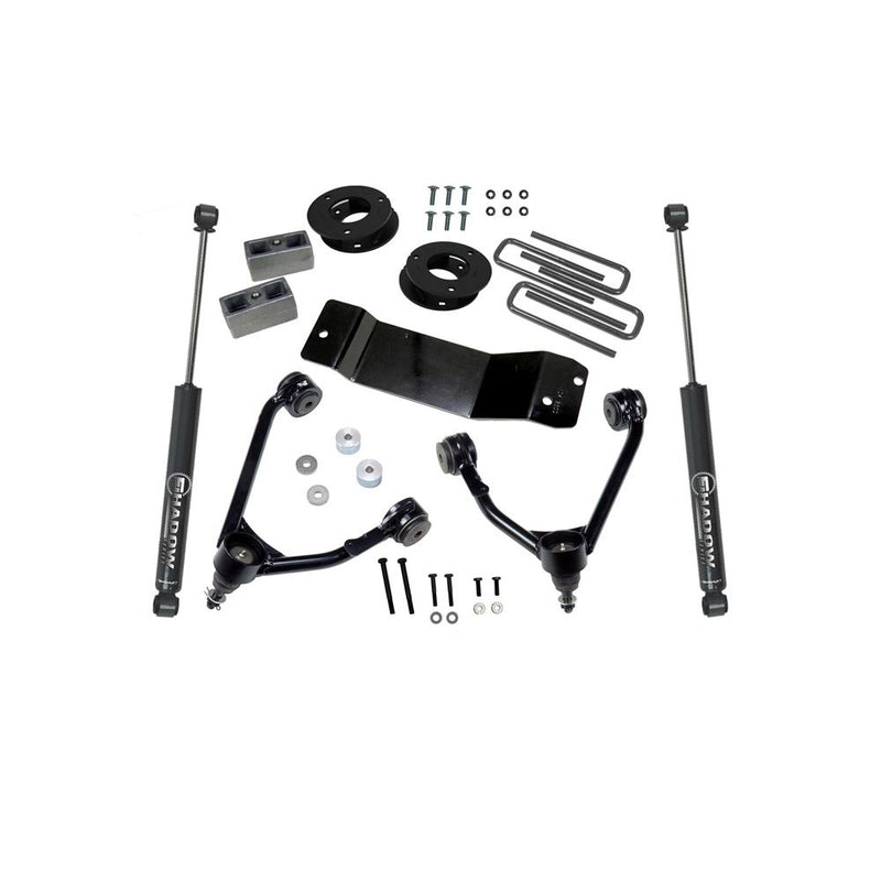 SUPERLIFT LIFT KIT GM 1500 07-16 3.5'' STEEL UPPER ARM 4WD