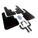 Rally Armor MF33-UR-BLK/RD - 2010-2019 Mitsubishi Outlander Sport Outlander Sport/ASX/RVR - Black Mud Flap/Red Logo