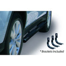 Go Rhino - 684440971B - 4in OE Xtreme SideSteps Kit - 71in Long Black + Mounting Brackets