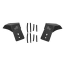 Go Rhino - 730035T - Jeep Wrangler JL & JLU Hood Latch Pod Mount kit for a Single Cube
