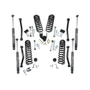 SUPERLIFT 4 Inch Dual Rate Coil Spring Lift Kit w/ SHADOW SERIES SHOCKS