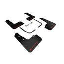 Rally Armor MF58-UR-BLK/RD - 2019+ Hyundai Veloster Veloster Turbo 2.0 R-Spec - Black Mud Flap/Red Logo