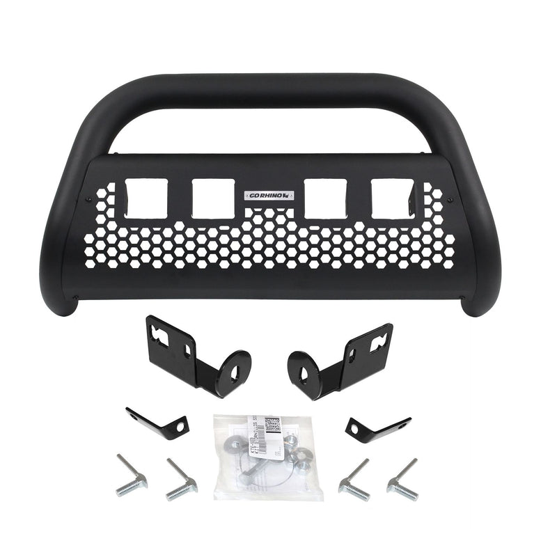 RHINO! Charger 2 Light Ready RC2 LR Bull Bar & Mounting Brackets