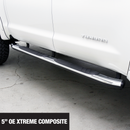 Go Rhino - 685415580CC - 5in OE Xtreme Composite SideSteps Kit - 87in Long Chrome + Mounting Brackets