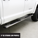 Go Rhino - 685490467PS - 5in OE Xtreme Low Profile SideSteps Kit - 67in Long Stainless Steel + Brackets